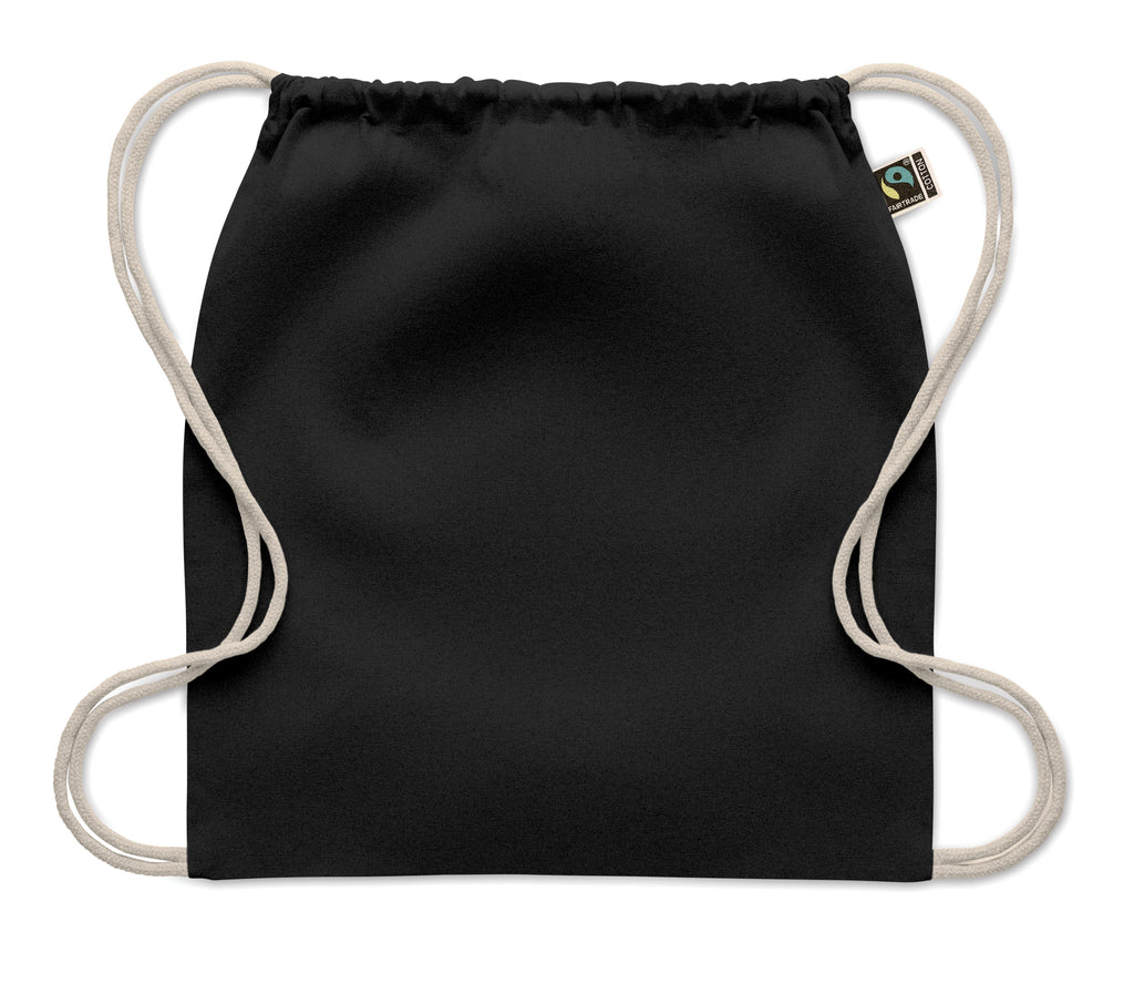 OSOLE DRAW COLOUR Fairtrade Cotton Drawstring Bag