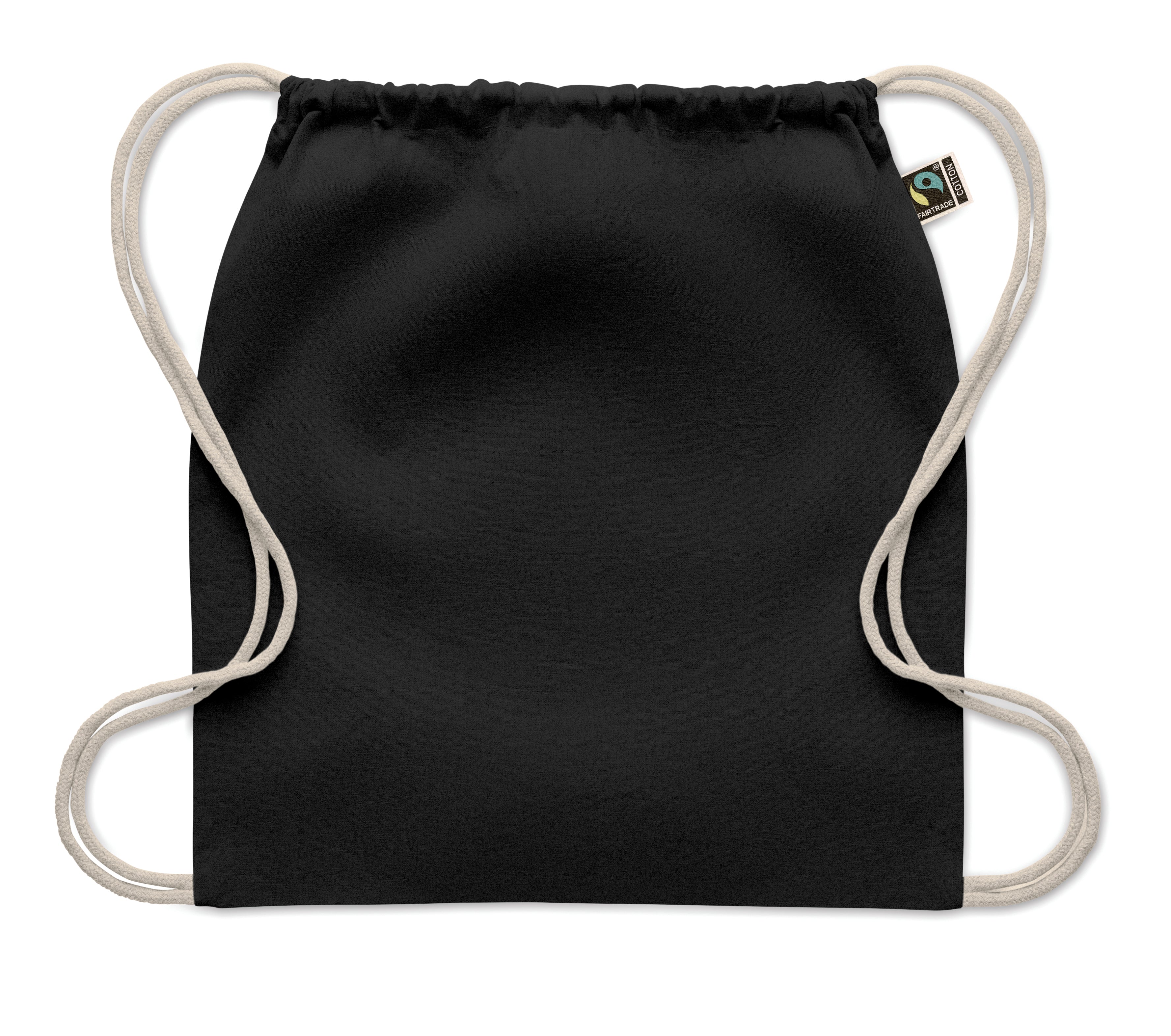 OSOLE DRAW COLOUR Fairtrade Cotton Drawstring Bag
