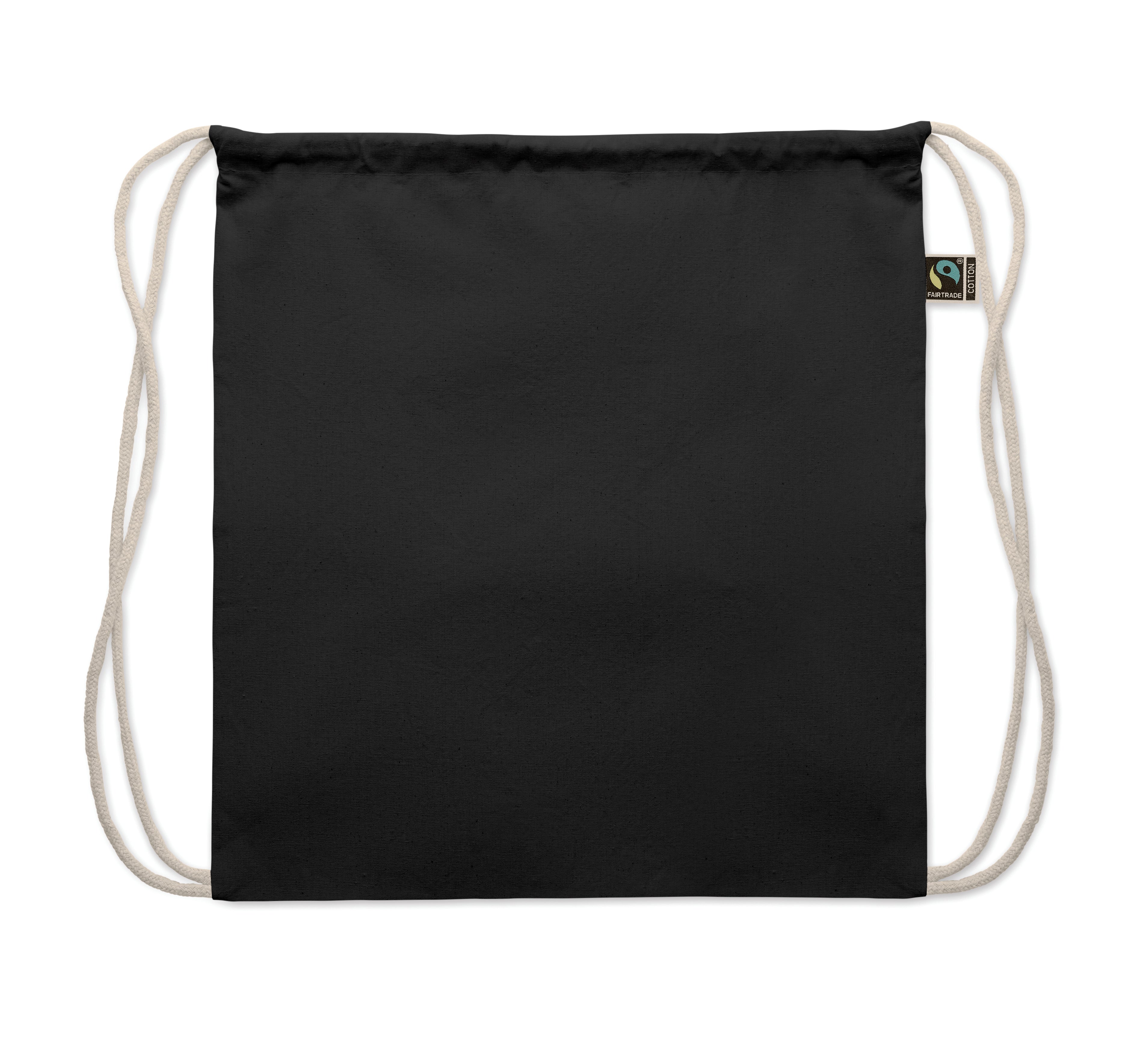 OSOLE DRAW COLOUR Fairtrade Cotton Drawstring Bag