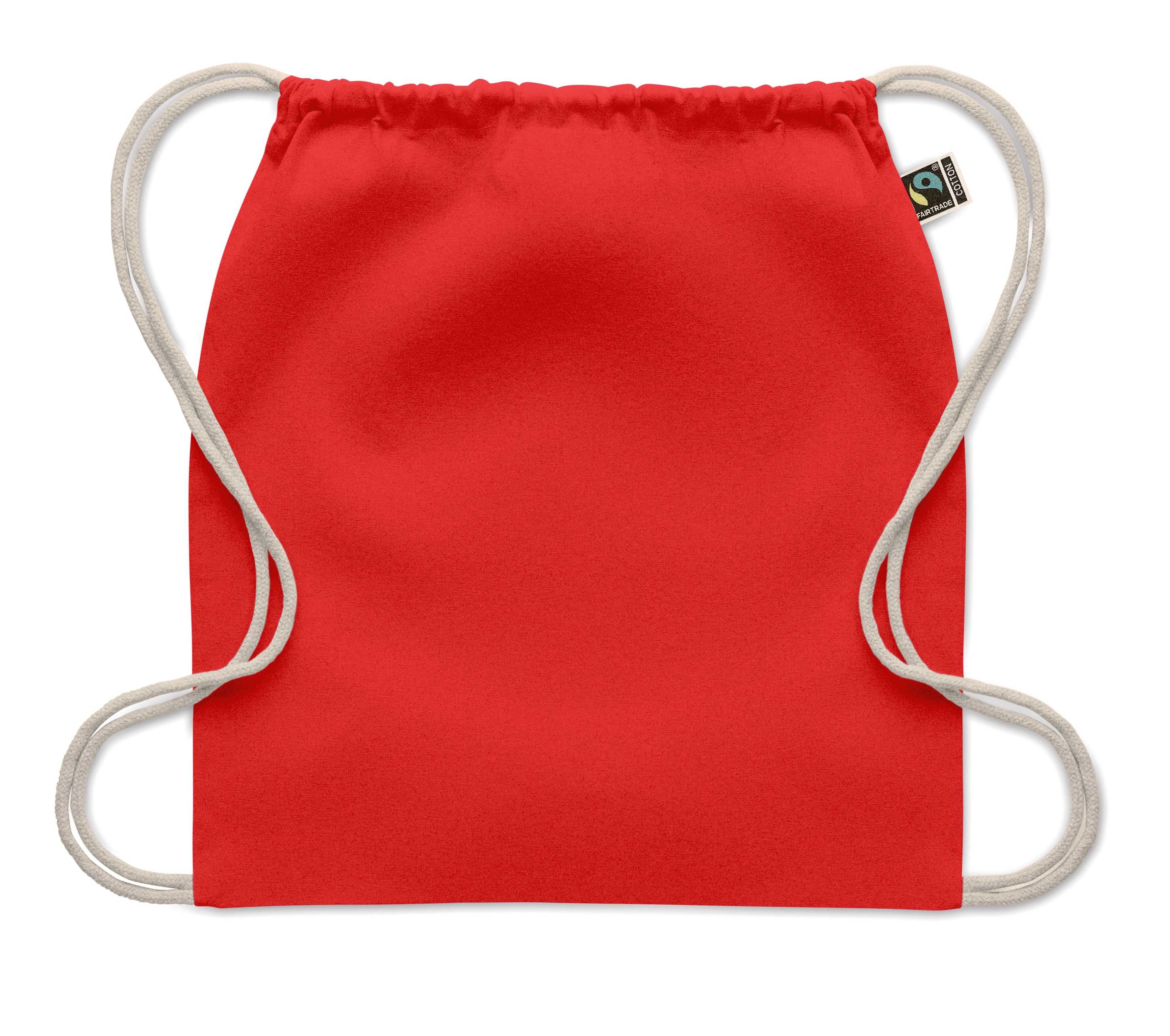 OSOLE DRAW COLOUR Fairtrade Cotton Drawstring Bag