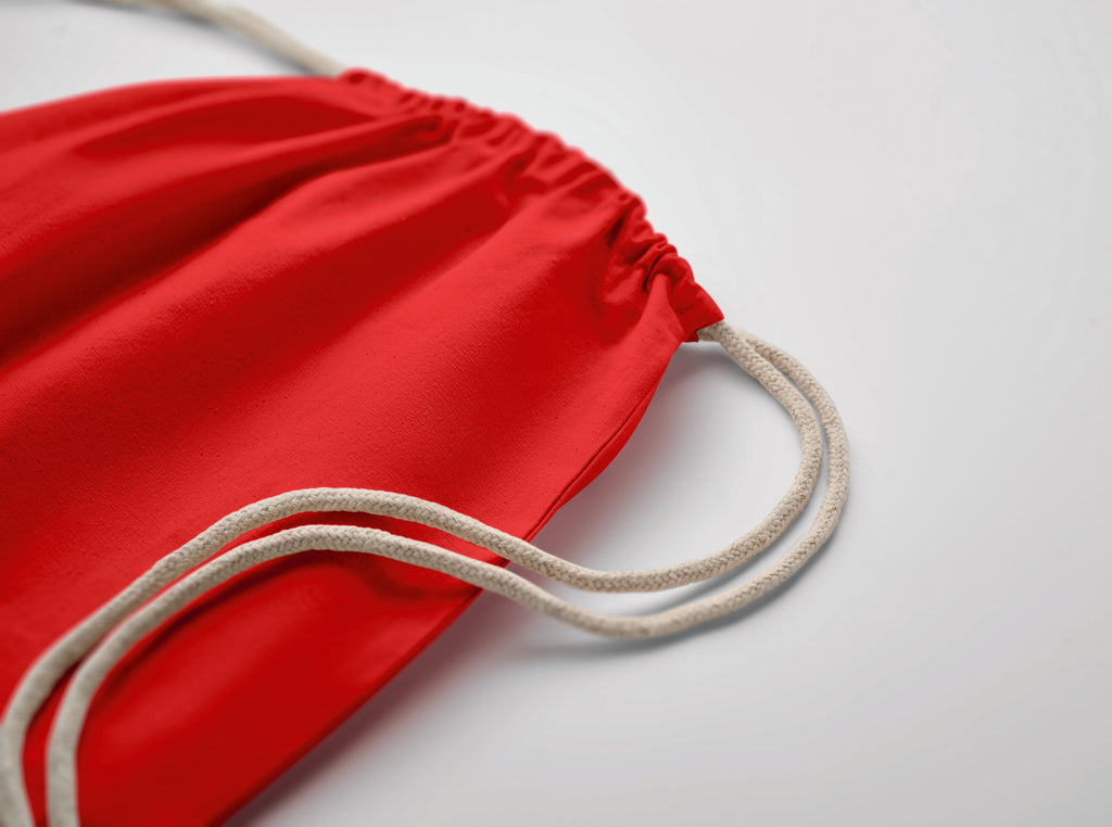 OSOLE DRAW COLOUR Fairtrade Cotton Drawstring Bag
