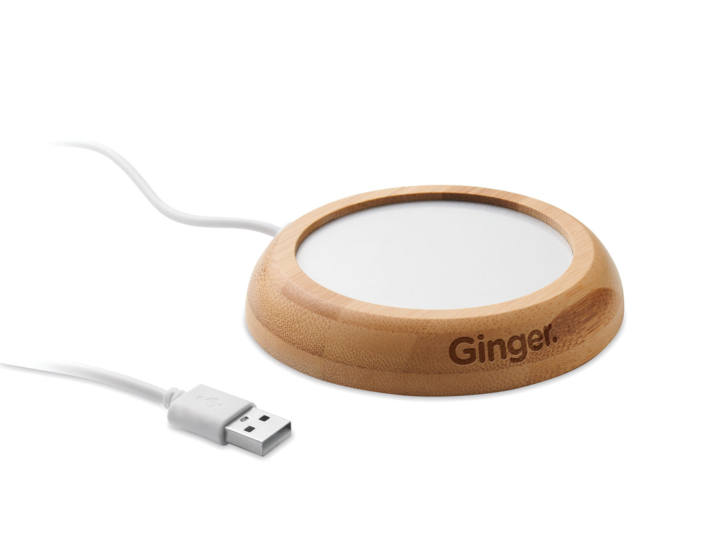 Muglet Bamboo USB Mug Warmer