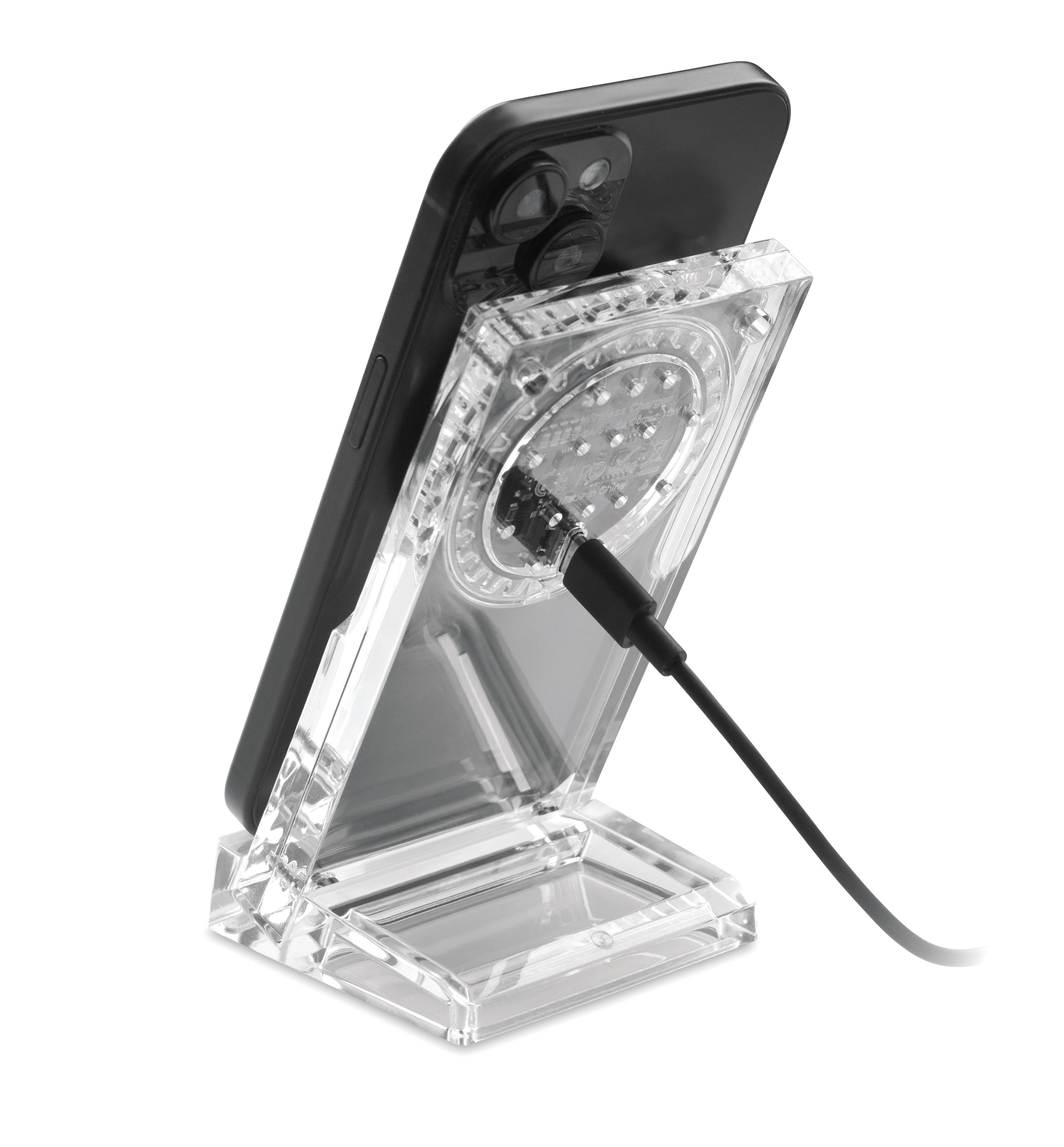 CRYL 15W Wireless Charger with Phone Stand