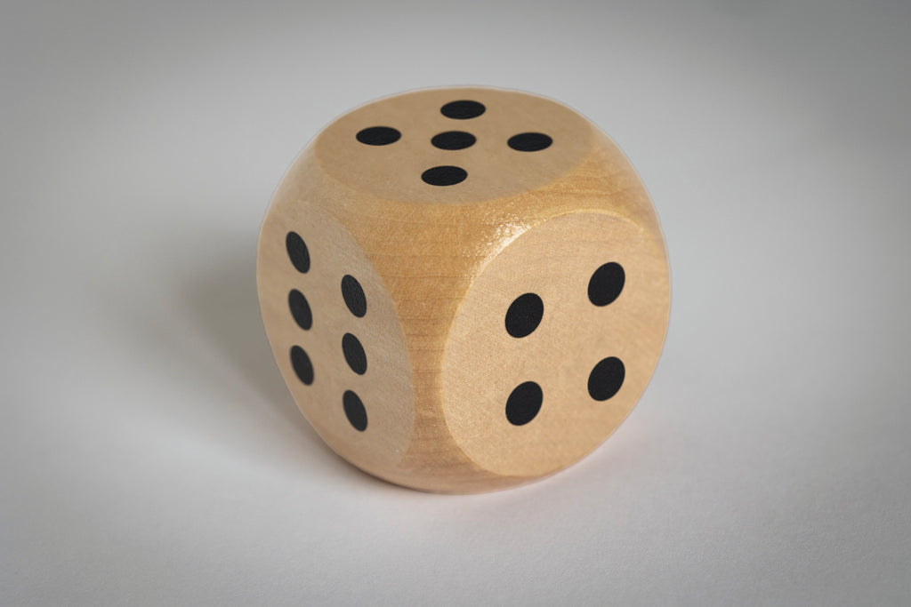 DADO Wooden Dice 5cm FSC-Certified Promotional Game