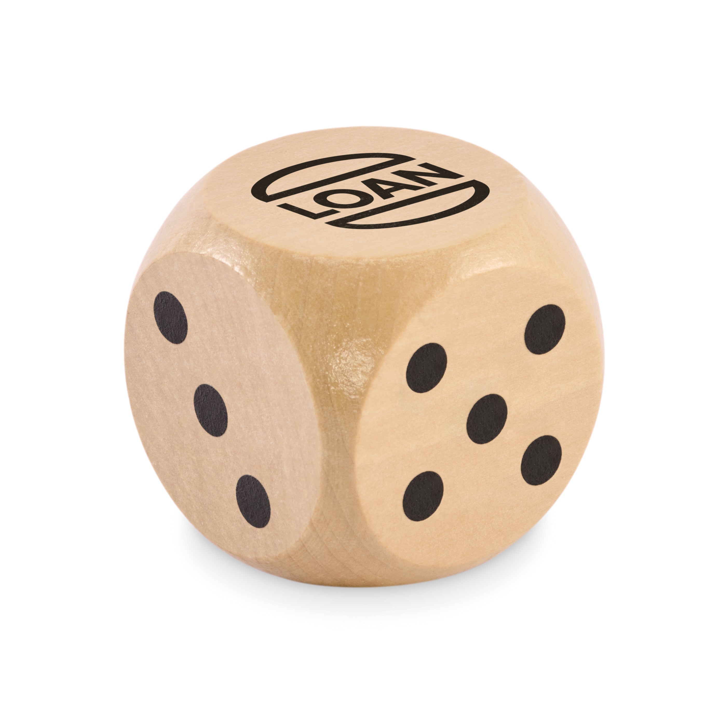 DADO Wooden Dice 5cm FSC-Certified Promotional Game
