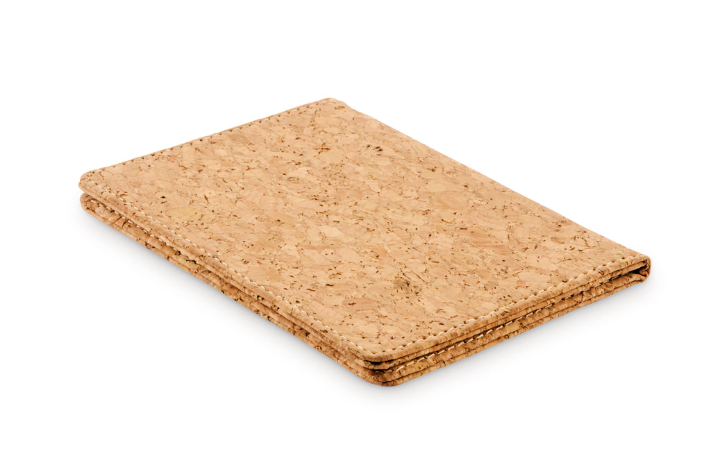 CorkPass Cork Passport Holder with Card Compartment