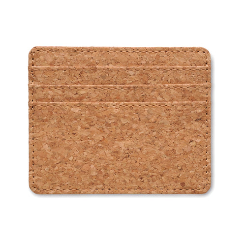 WALLK Cork Cardholder with RFID Protection for 4 Cards