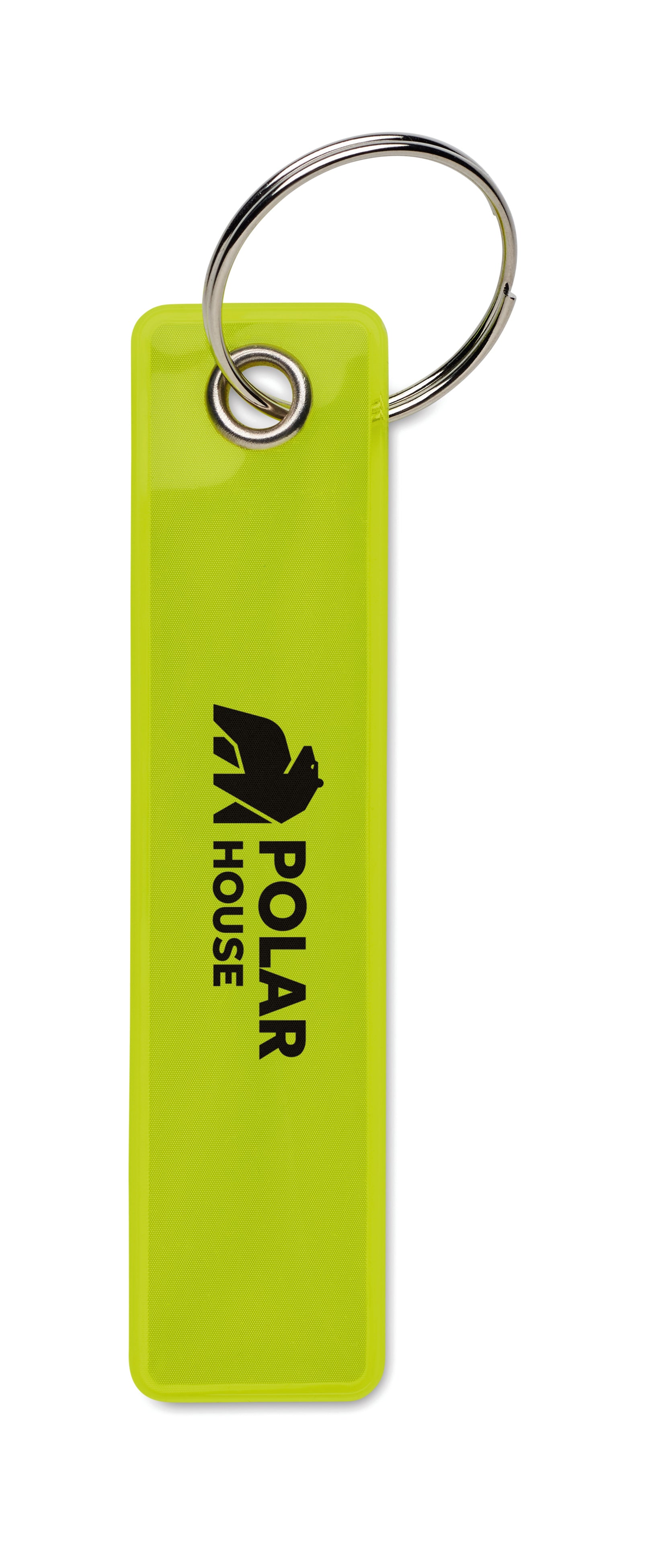 KEYFLECT Reflective Remove Before Flight PVC Key Ring