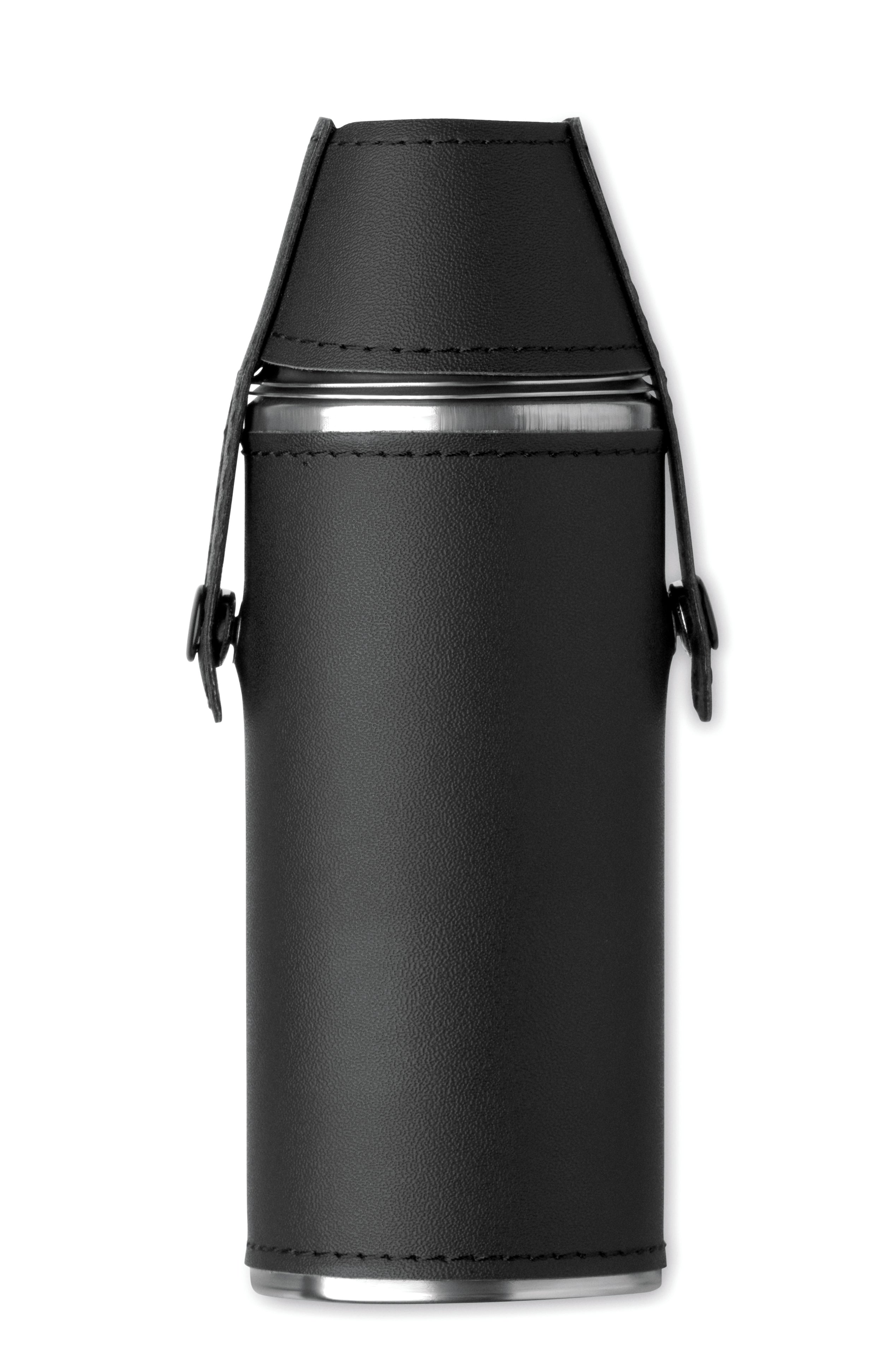 COCOON Stainless Steel Hip Flask with Shot Cups