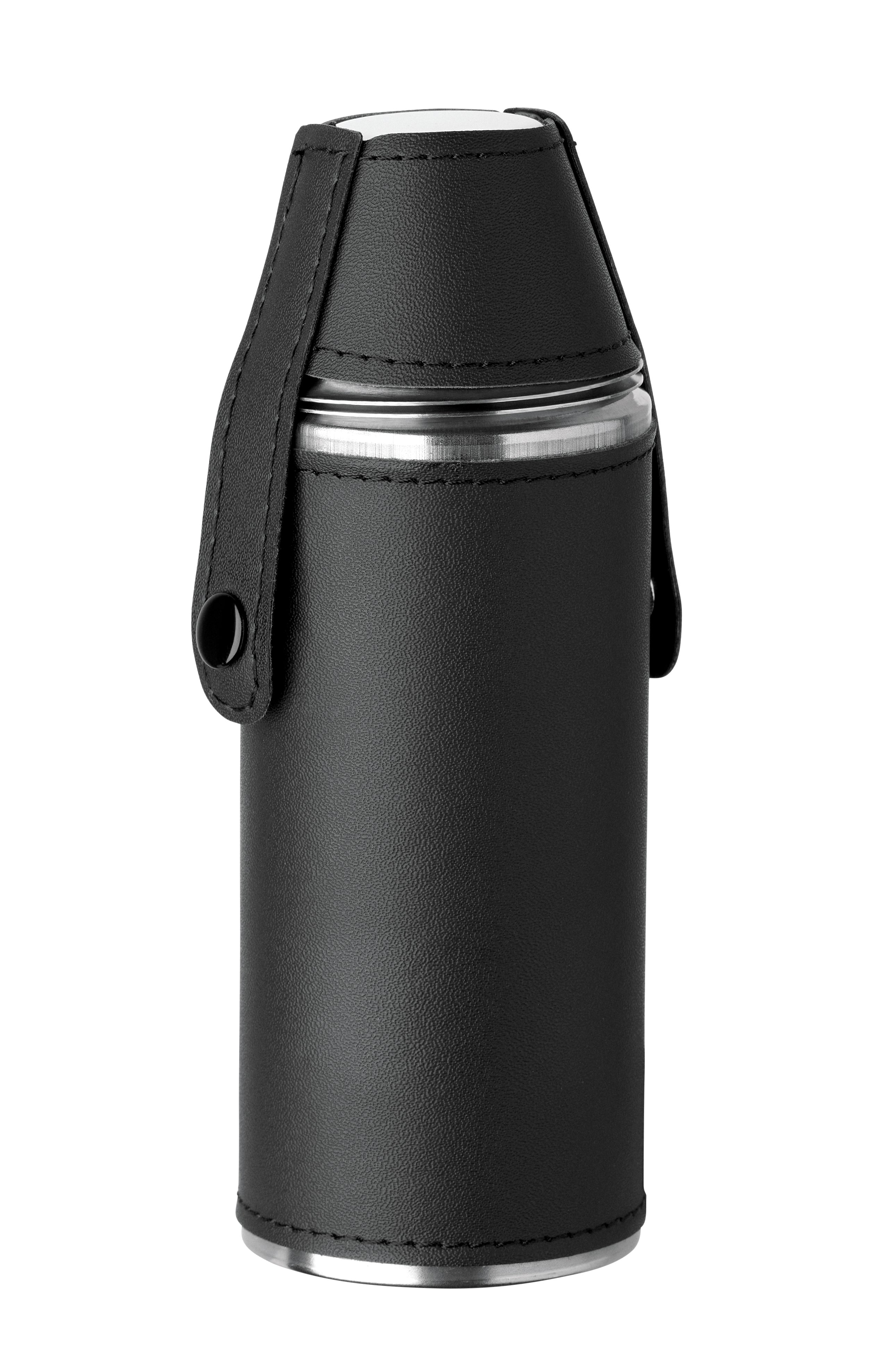 COCOON Stainless Steel Hip Flask with Shot Cups