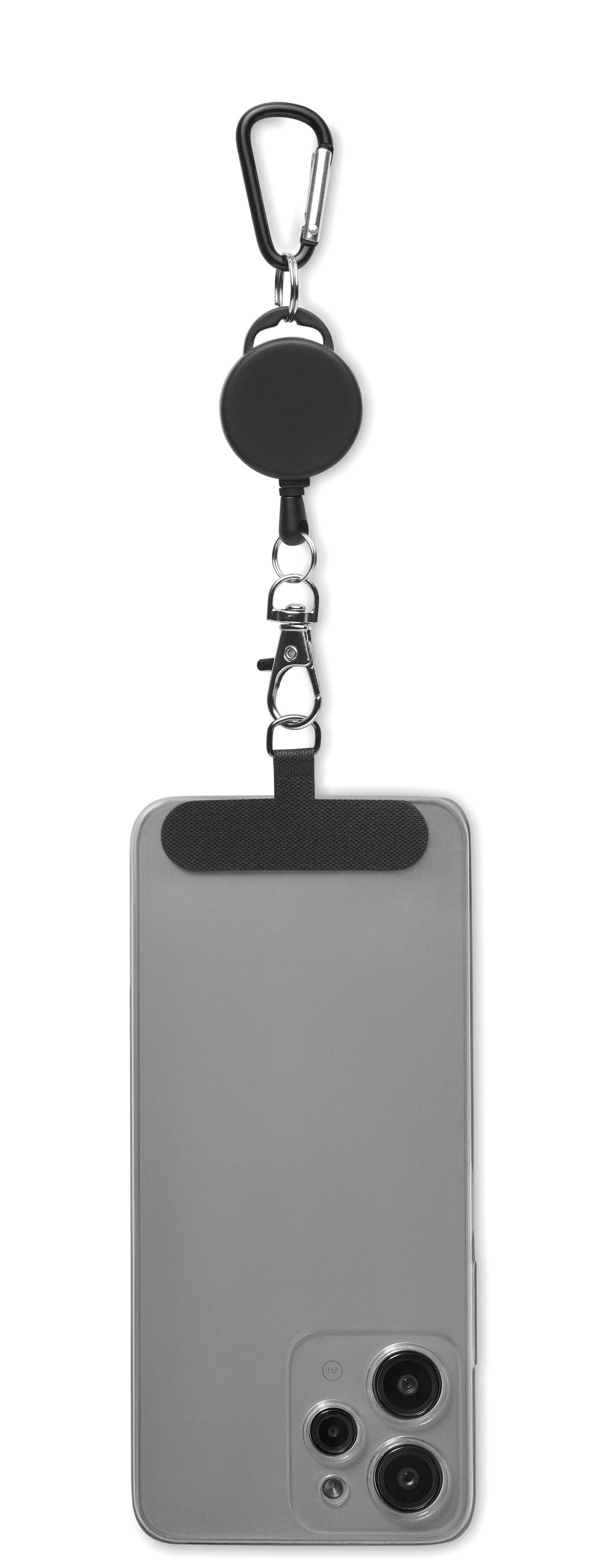 RETRO Retractable Phone Holder with Carabiner Clip