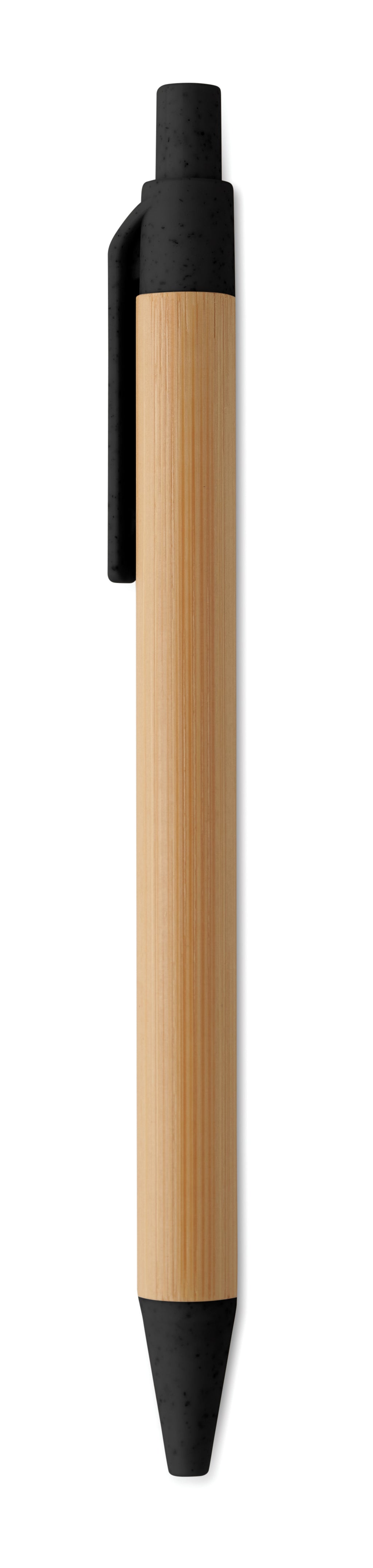 ITEA COLOUR Push Button Bamboo Ballpoint Pen