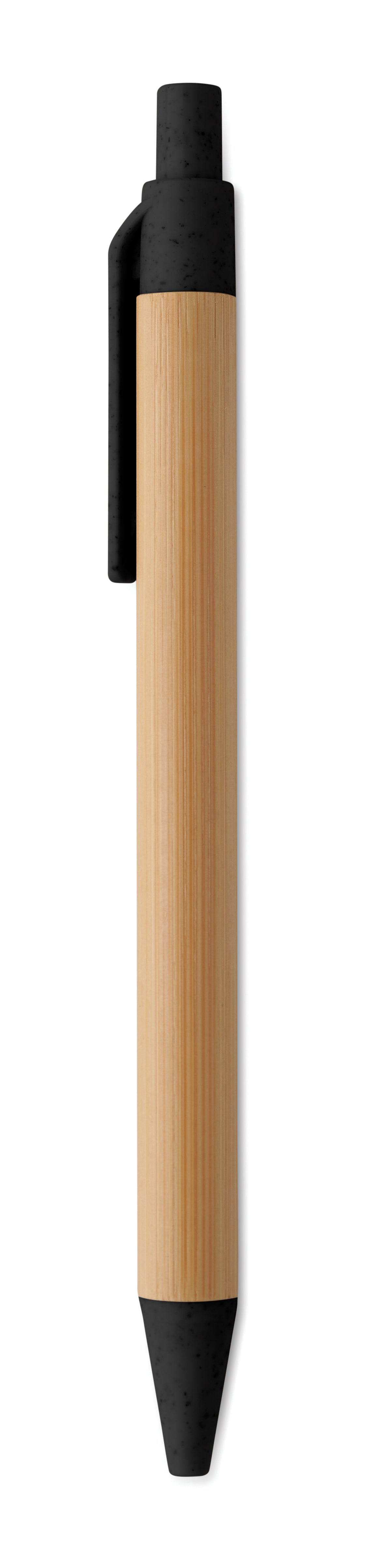ITEA COLOUR Push Button Bamboo Ballpoint Pen