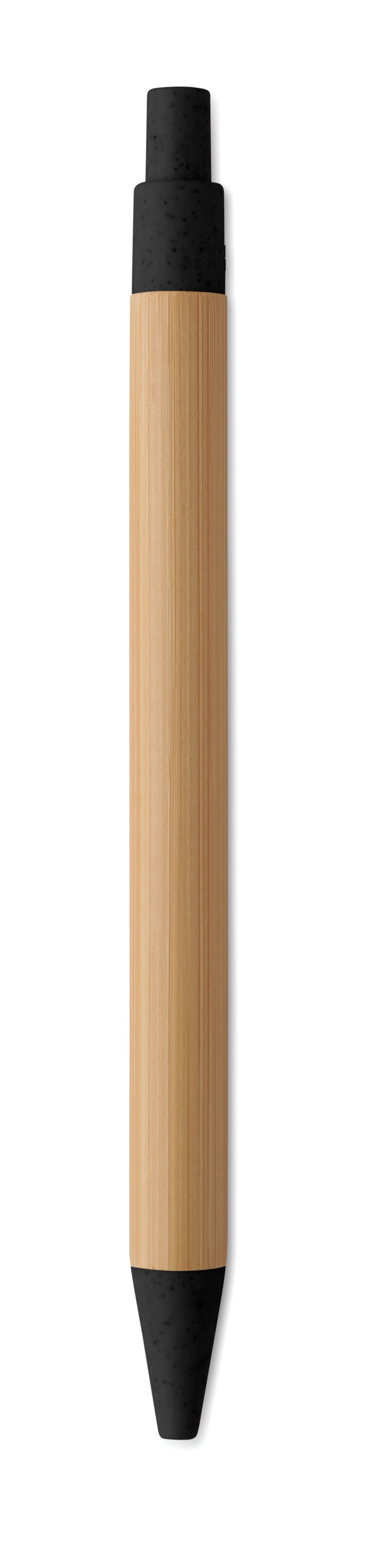 ITEA COLOUR Push Button Bamboo Ballpoint Pen