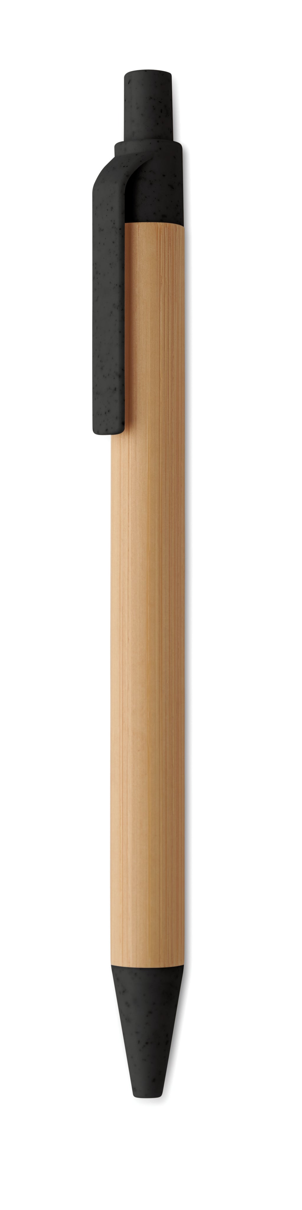ITEA COLOUR Push Button Bamboo Ballpoint Pen