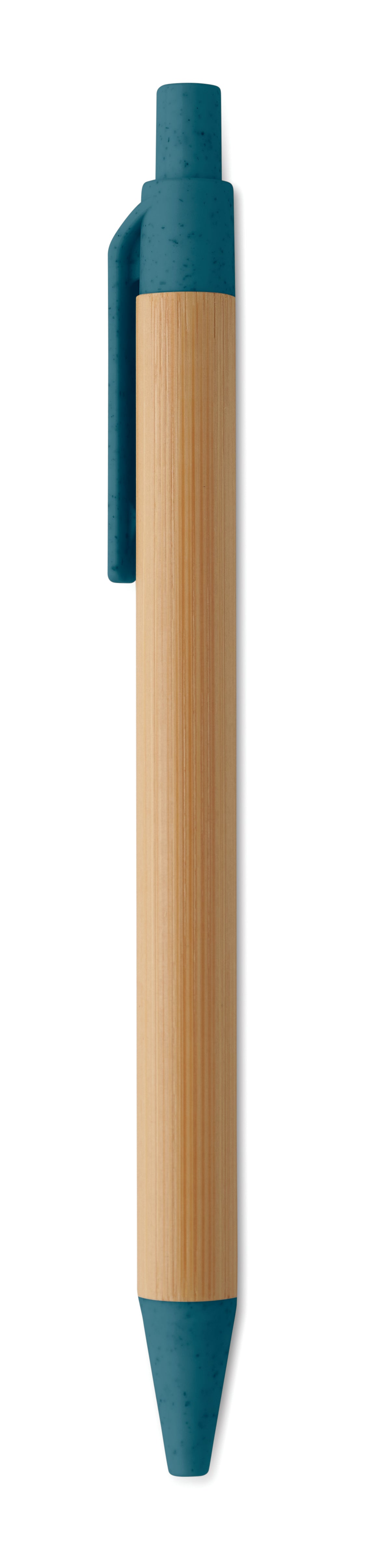 ITEA COLOUR Push Button Bamboo Ballpoint Pen