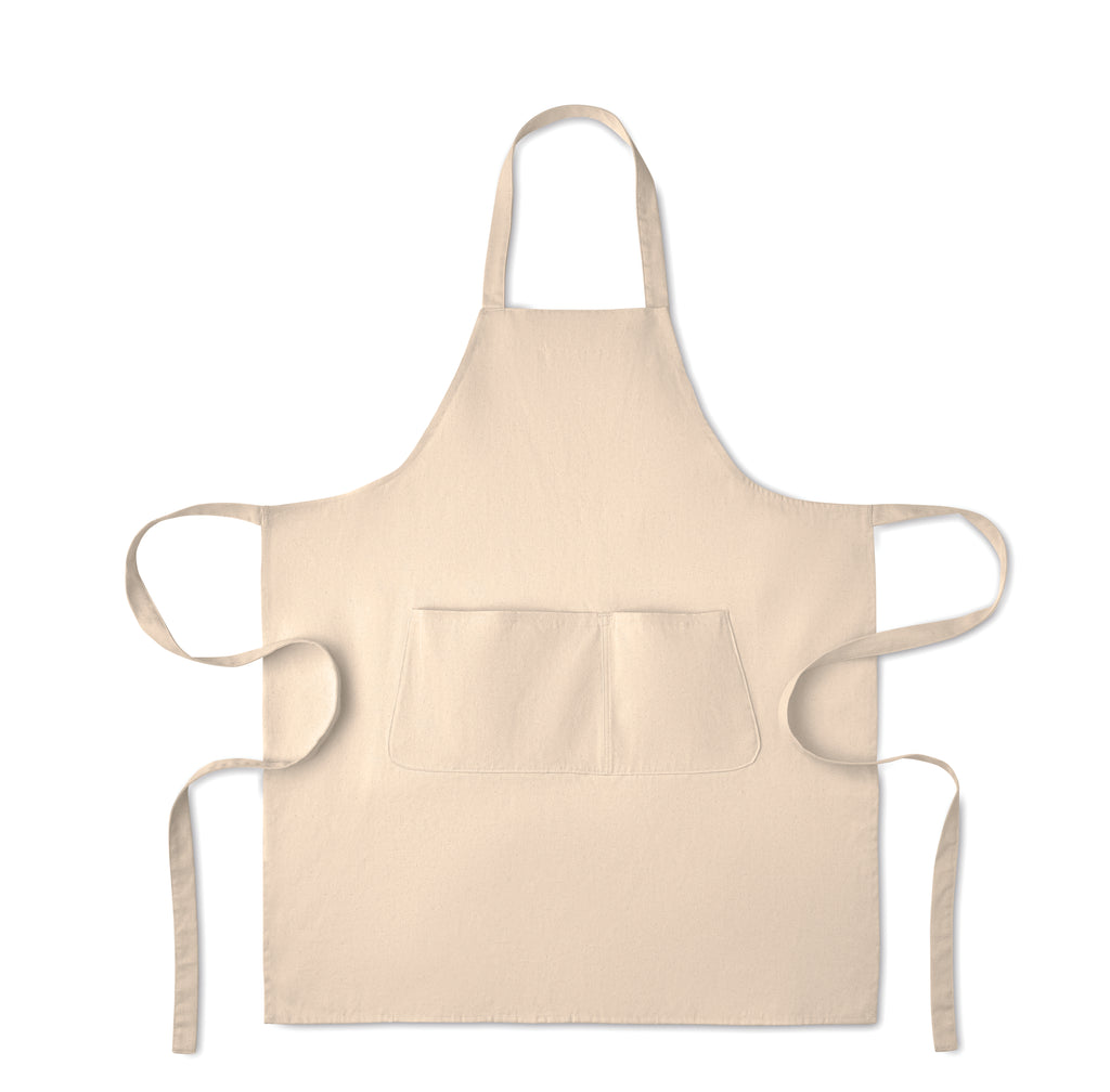 Gamma Organic Cotton Bib Apron with Pocket