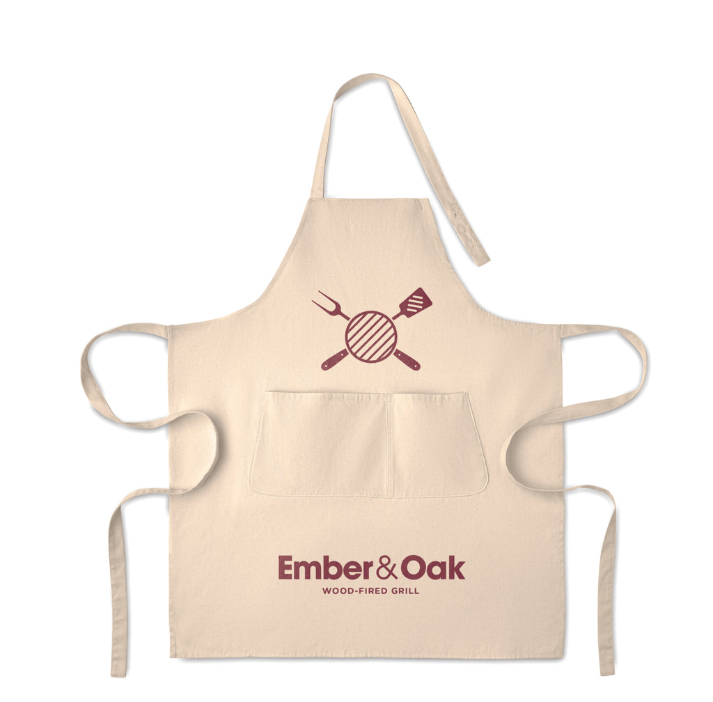 Gamma Organic Cotton Bib Apron with Pocket