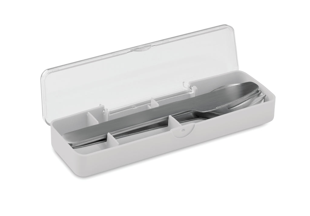 MESTECK Stainless Steel Cutlery Set with Case