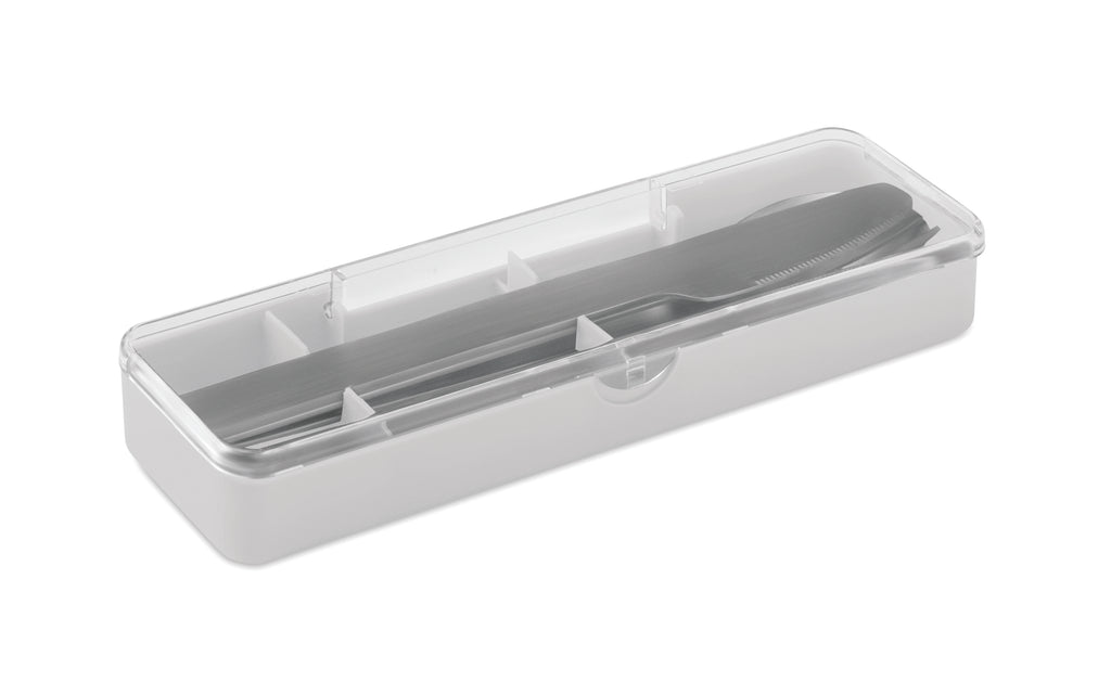 MESTECK Stainless Steel Cutlery Set with Case