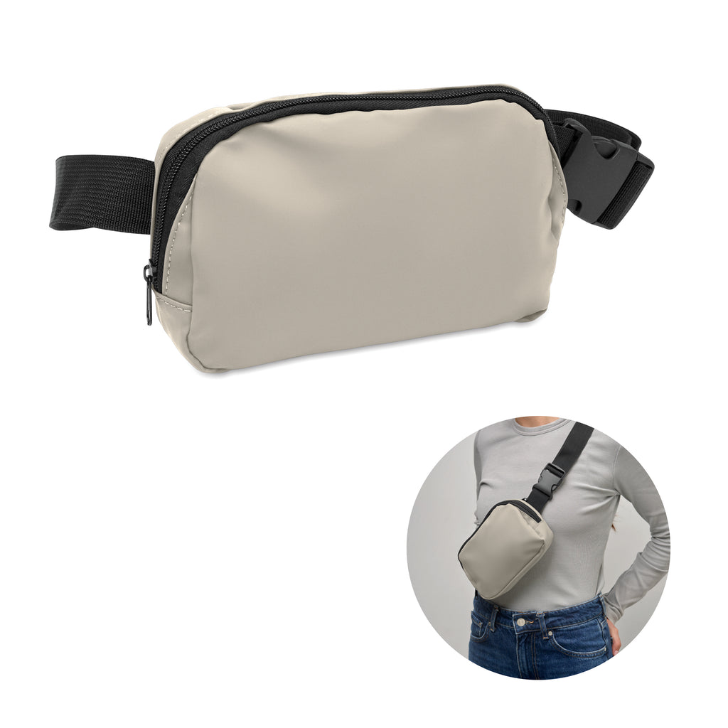 Korovin Waist Bag in Soft PU and RPET Polyester