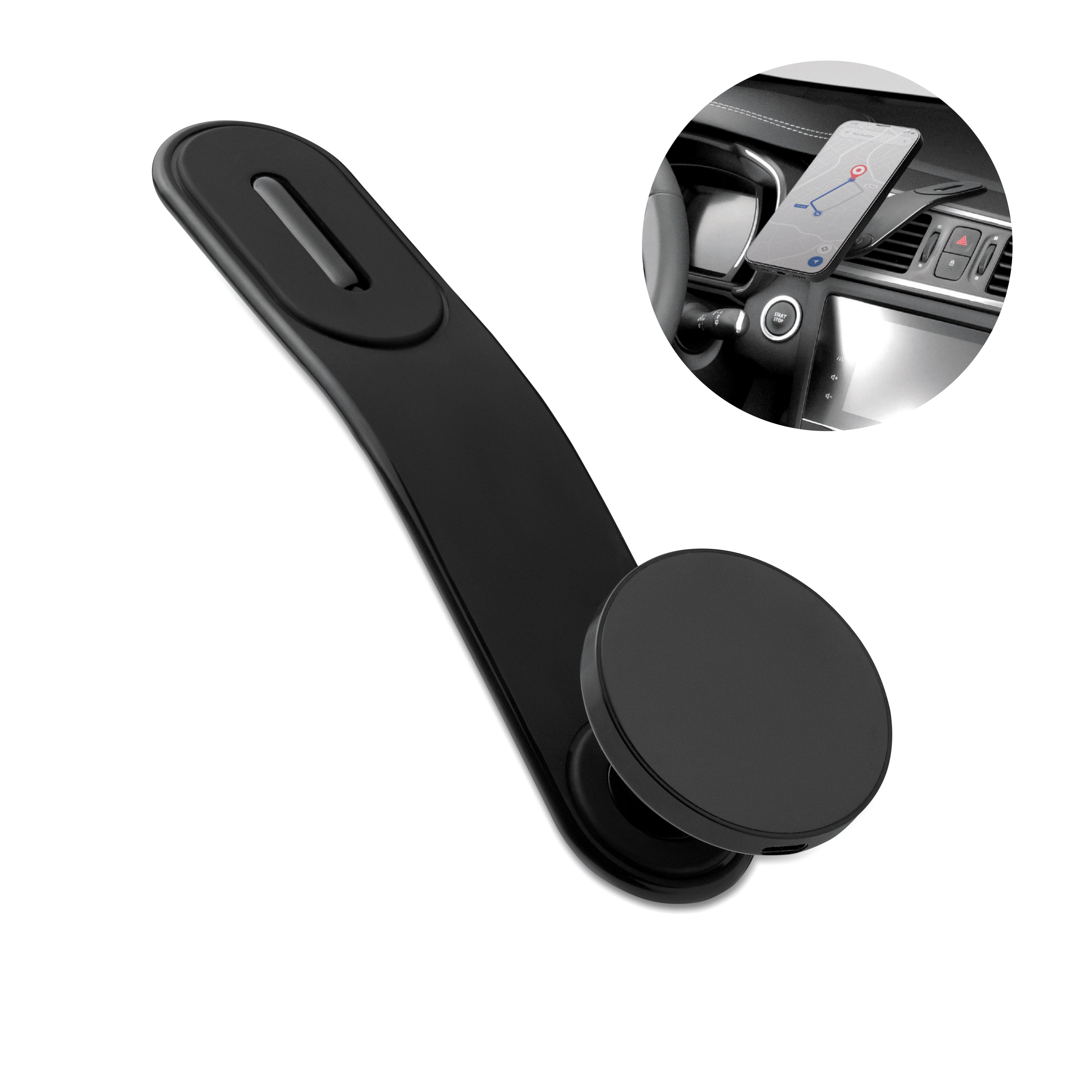 FLECAR 15W Magnetic Car Charger with Mount