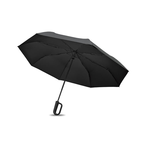 UMKRAB 21 Inch Windproof Foldable Umbrella with Carabiner