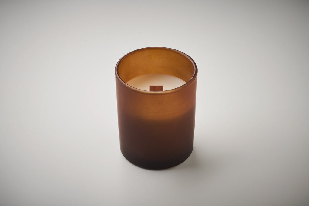 Kivas Wood Vanilla Candle with Wooden Wick