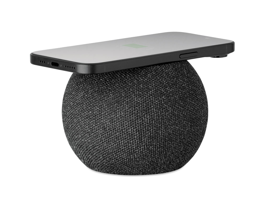 Listoo 15W Wireless Charger Speaker with Bluetooth