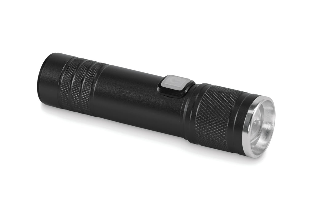 FLASHRA Rechargeable COB Light Torch in Aluminium