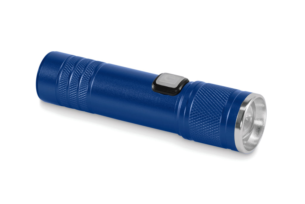 FLASHRA Rechargeable COB Light Torch in Aluminium