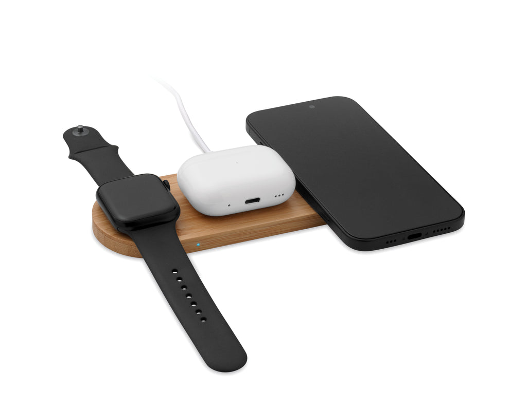 RECPAD 3-in-1 15W Wireless Charging Station