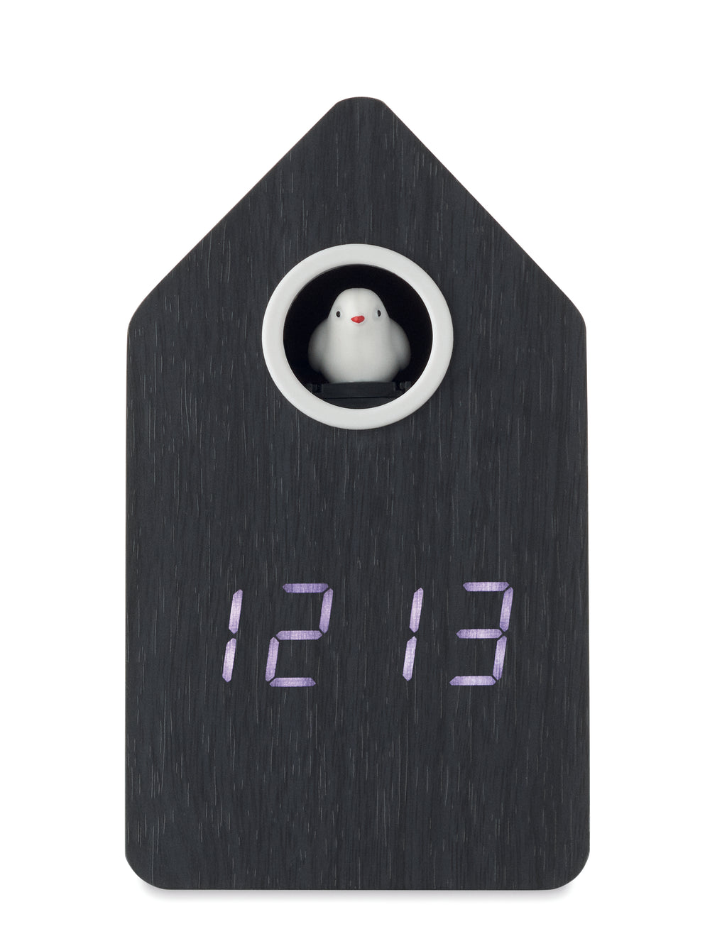 Cuckoo Bird MDF Alarm Clock with Temperature Display