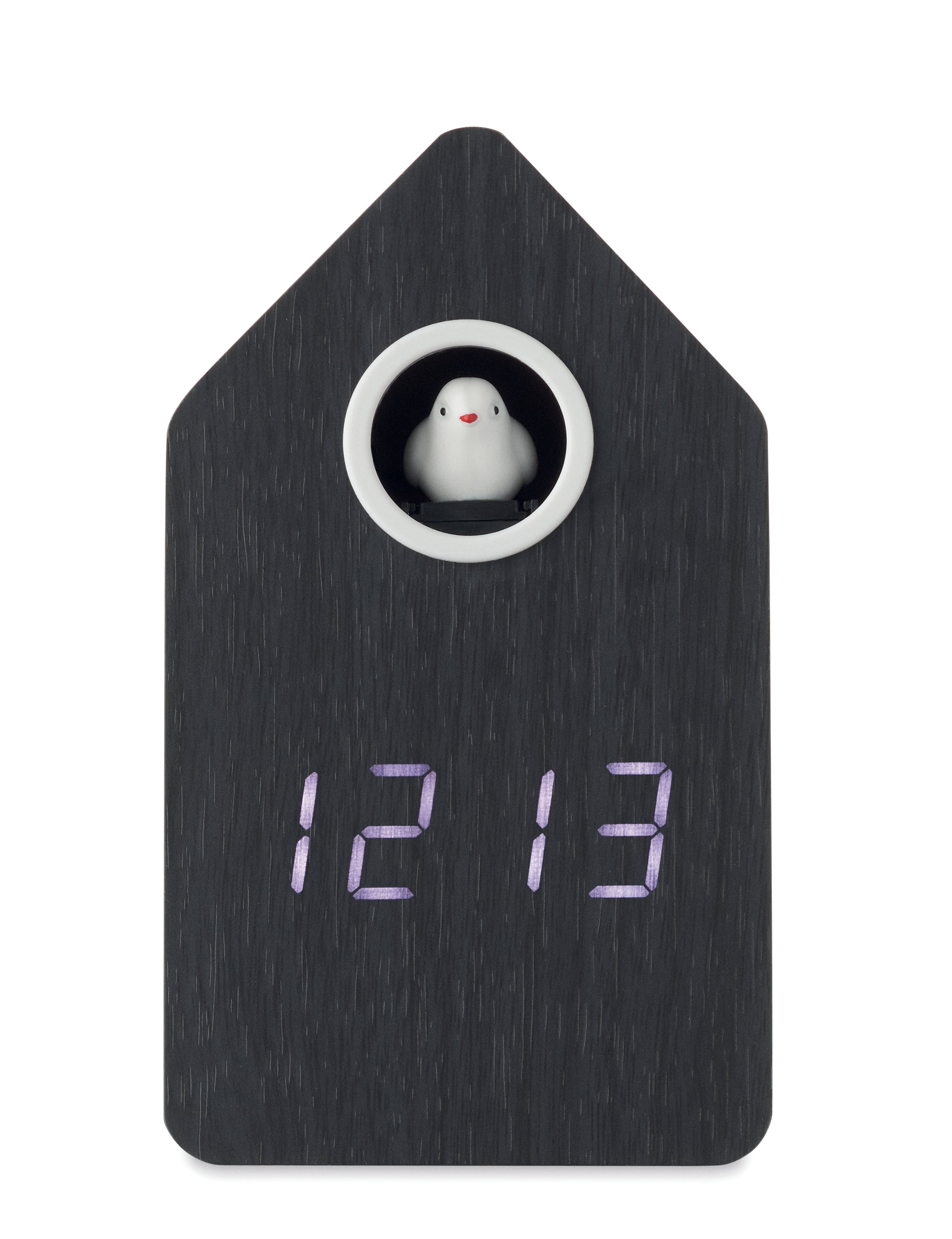 Cuckoo Bird MDF Alarm Clock with Temperature Display