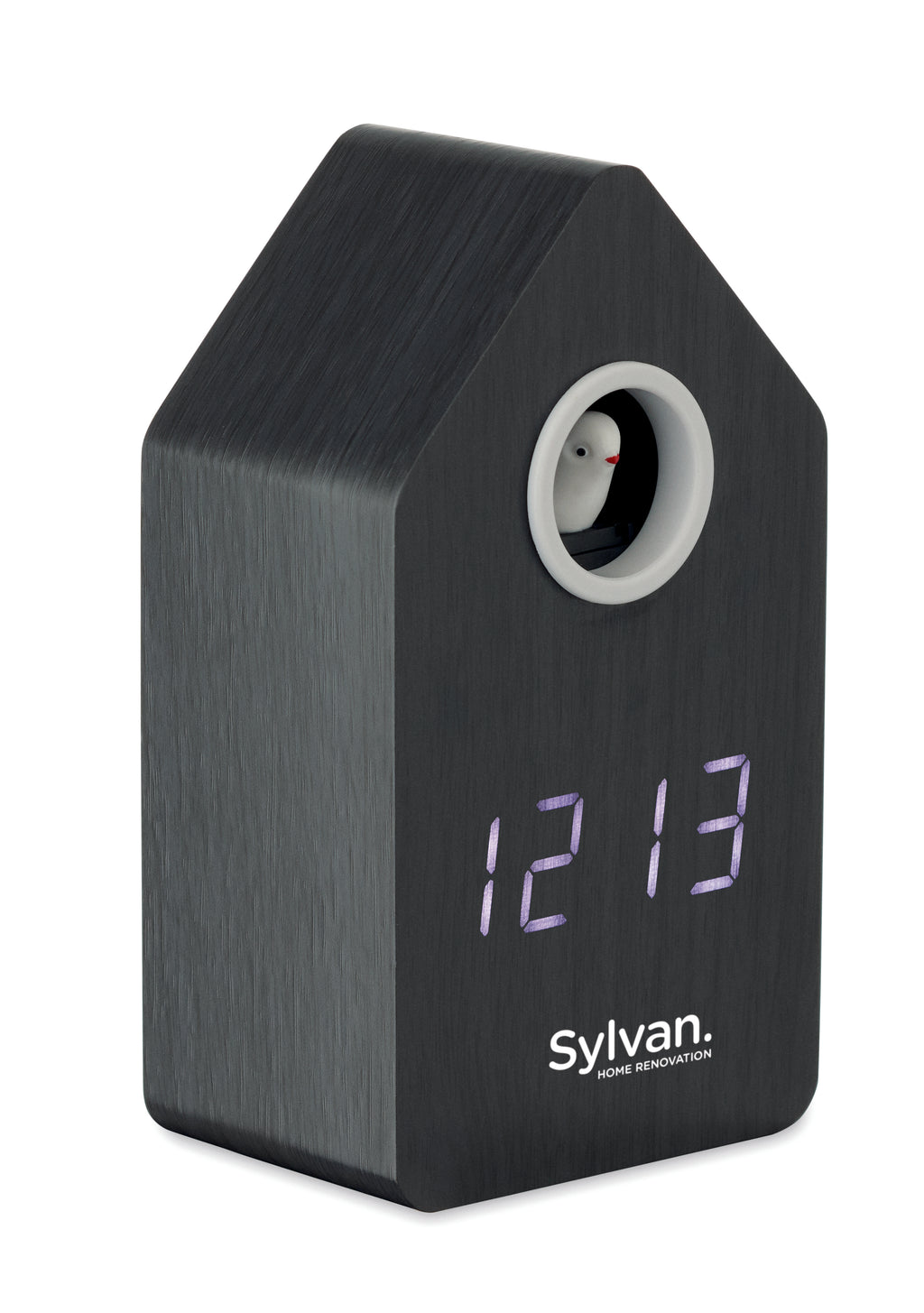 Cuckoo Bird MDF Alarm Clock with Temperature Display