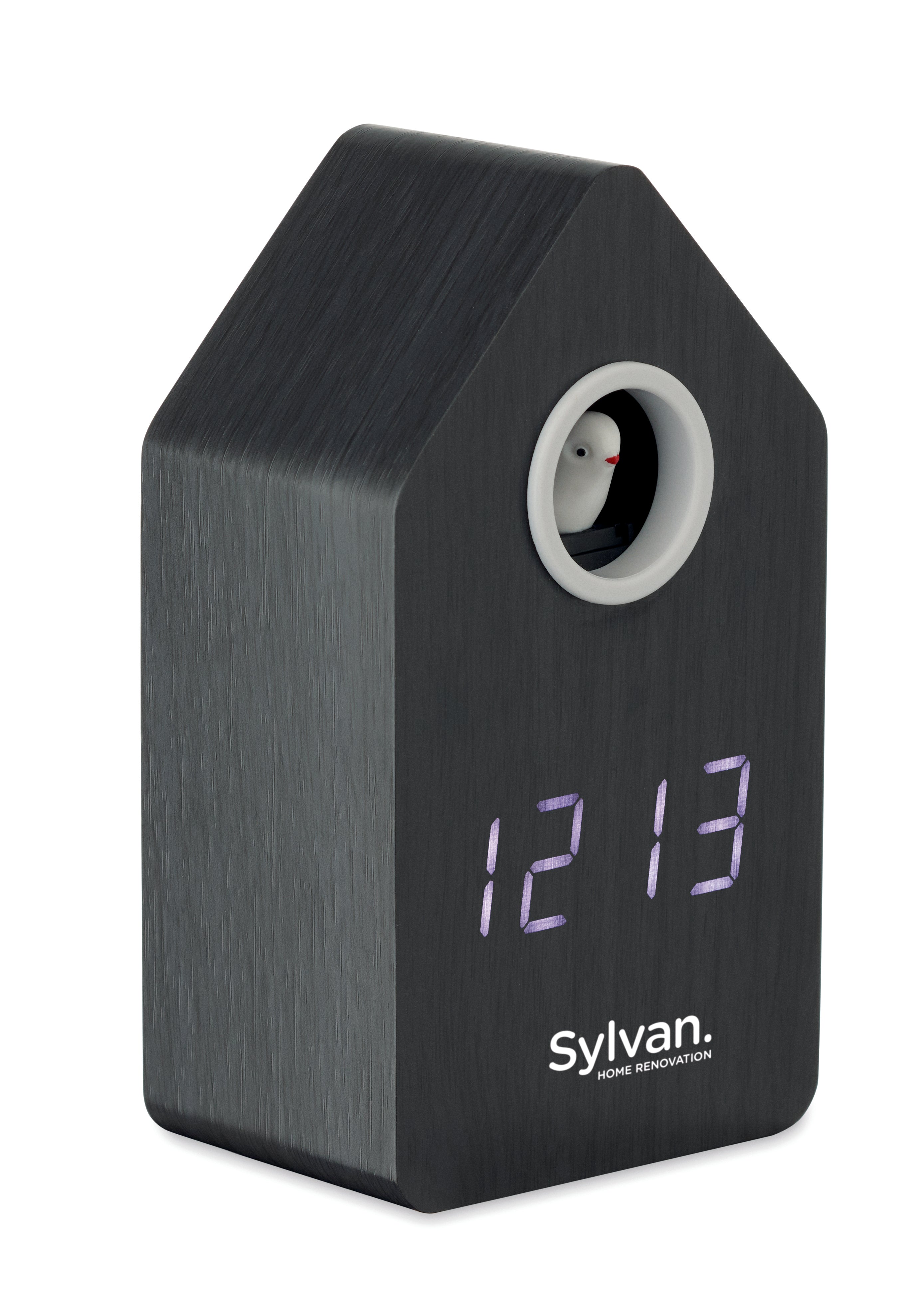 Cuckoo Bird MDF Alarm Clock with Temperature Display