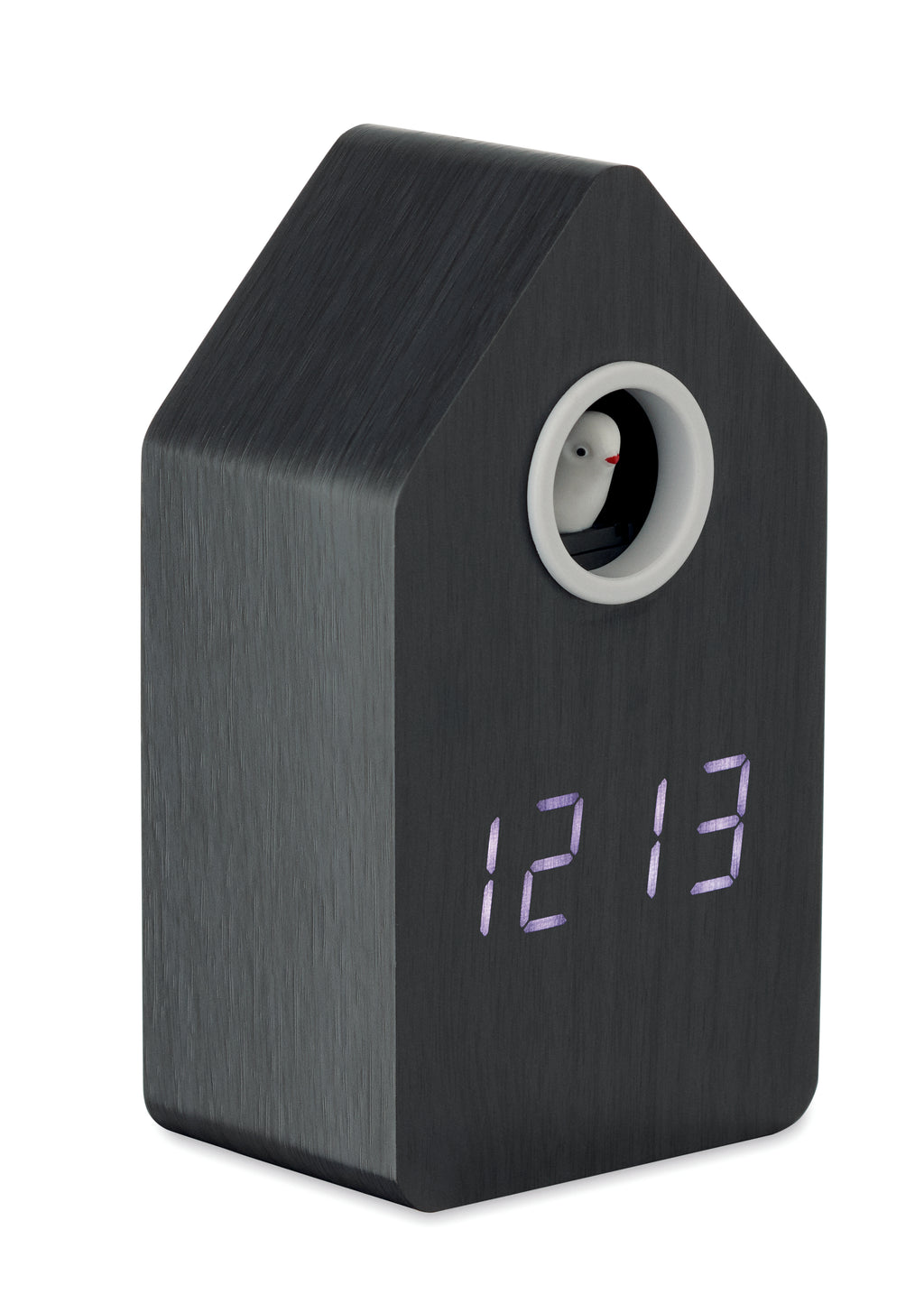 Cuckoo Bird MDF Alarm Clock with Temperature Display