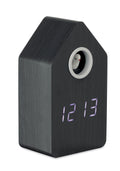 Cuckoo Bird MDF Alarm Clock with Temperature Display