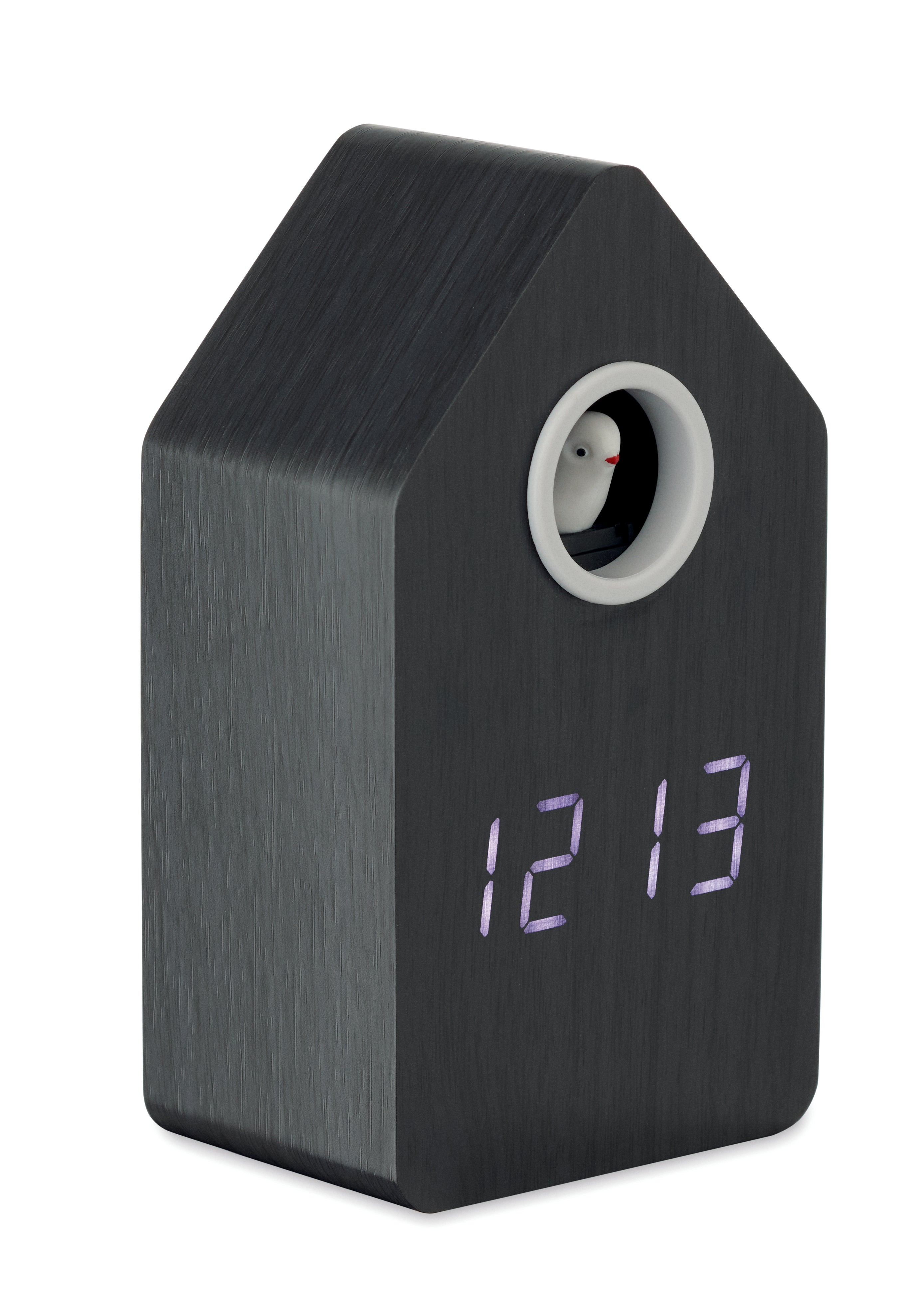 Cuckoo Bird MDF Alarm Clock with Temperature Display