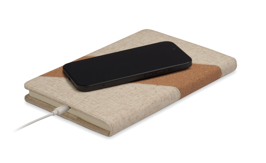 CORTONA A5 Notebook with Integrated 15W Wireless Charger