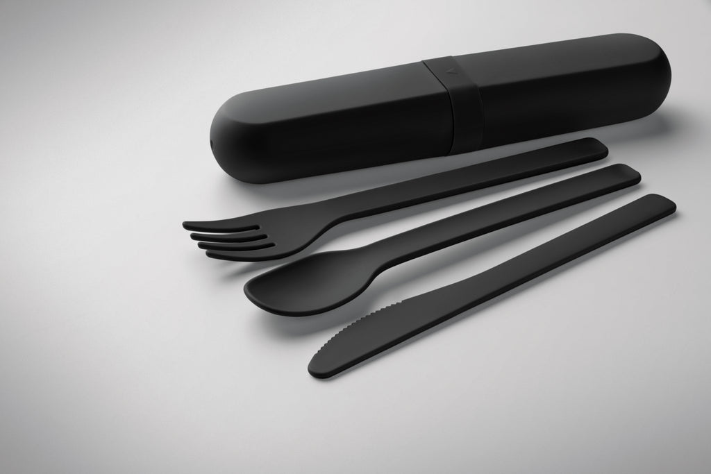 BITEFUL Reusable Cutlery Set with Case