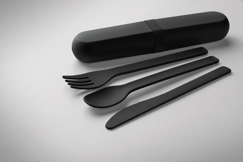 BITEFUL Reusable Cutlery Set with Case
