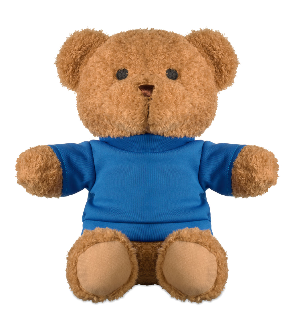 Jackie 23cm Teddy Bear with Printed T-Shirt