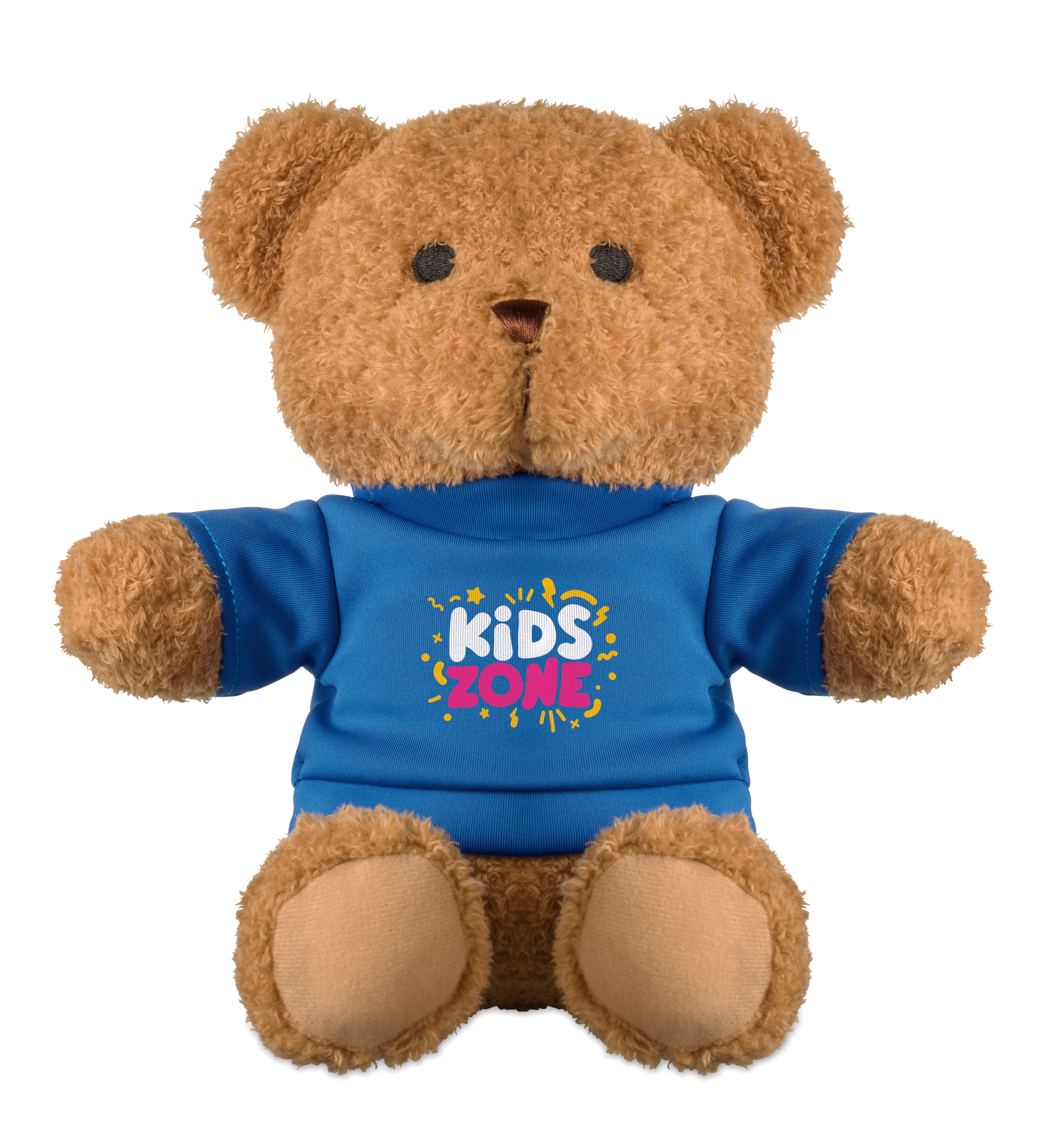 Jackie 23cm Teddy Bear with Printed T-Shirt