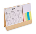 CALENDOO 4-Year Desk Calendar with Sticky Notes