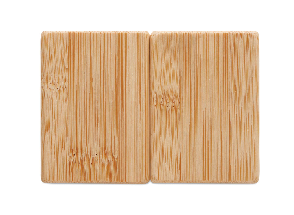 BOTH Bamboo Magnetic Salt and Pepper Shaker Set