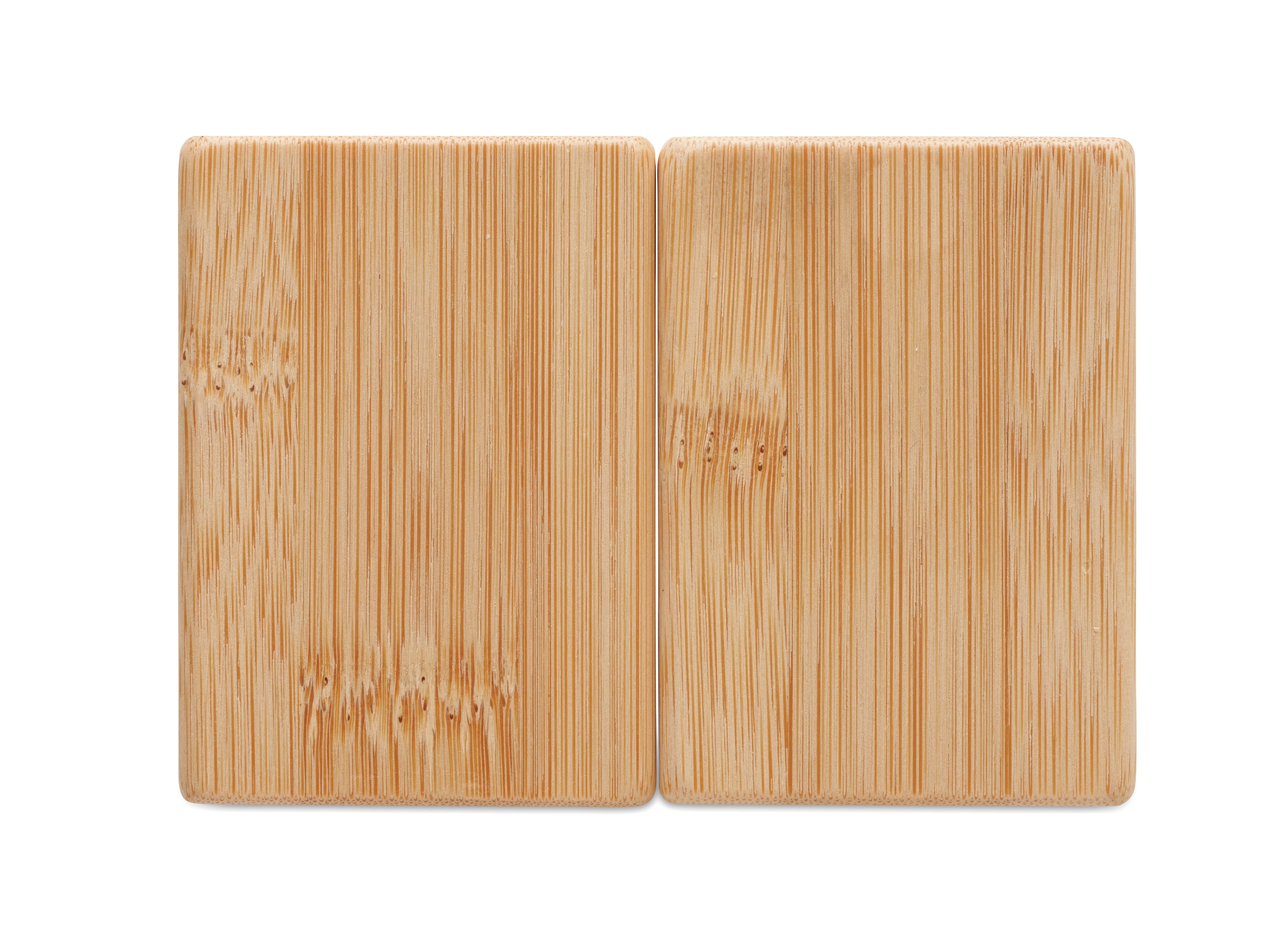 BOTH Bamboo Magnetic Salt and Pepper Shaker Set