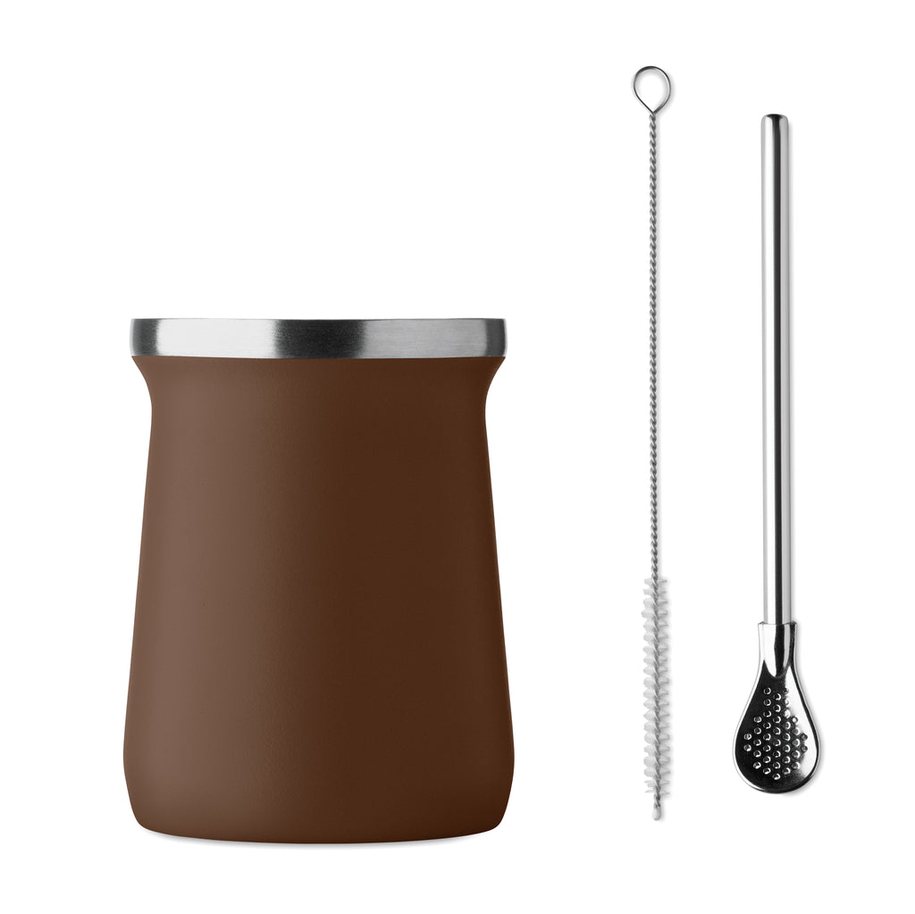 MIYERBA Double Wall Yerba Mate Cup Set