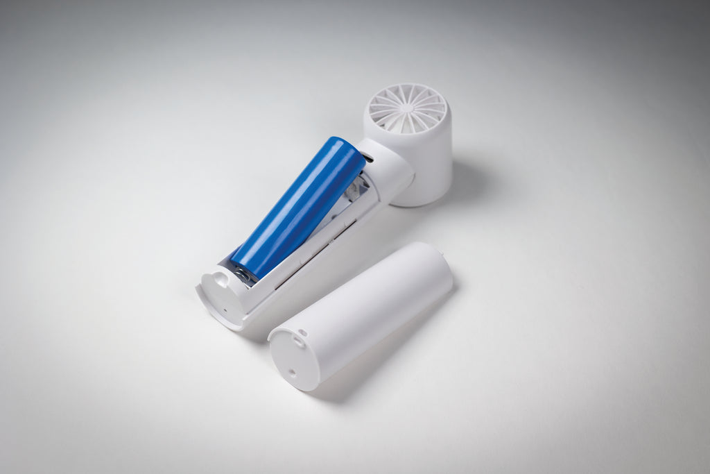 GLACI Mini Handheld Hi-Speed Fan with Display