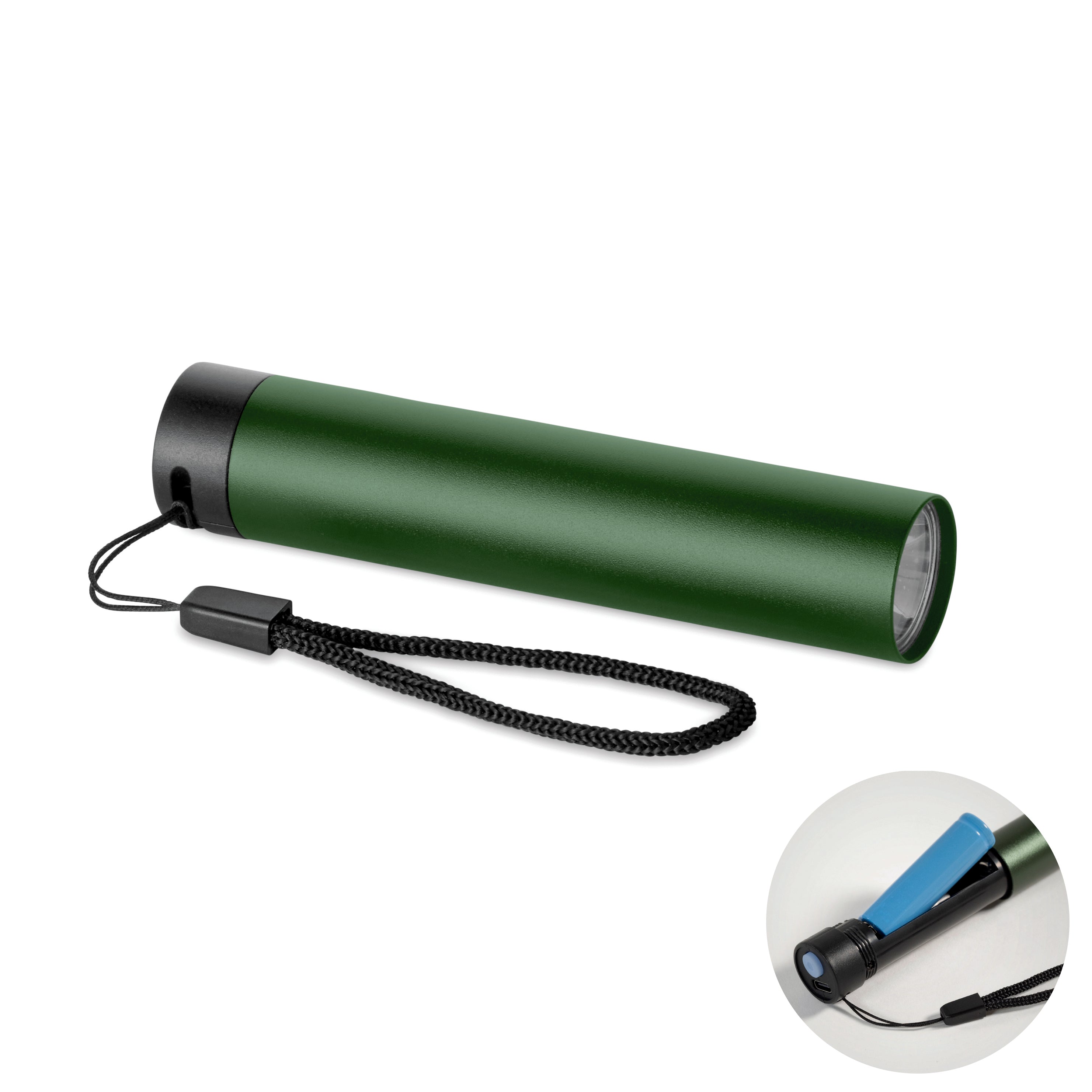 LUME Rechargeable Aluminium Torch 110 Lumen